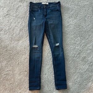 Hollister Dark Blue Skinny Jeans